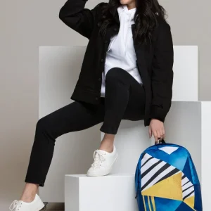 Custom All-Over Print Minimalist Backpack – Clean Style