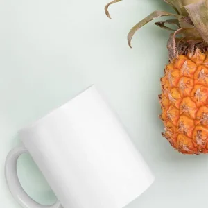 Custom White Glossy Mug – Personalized Coffee Cup