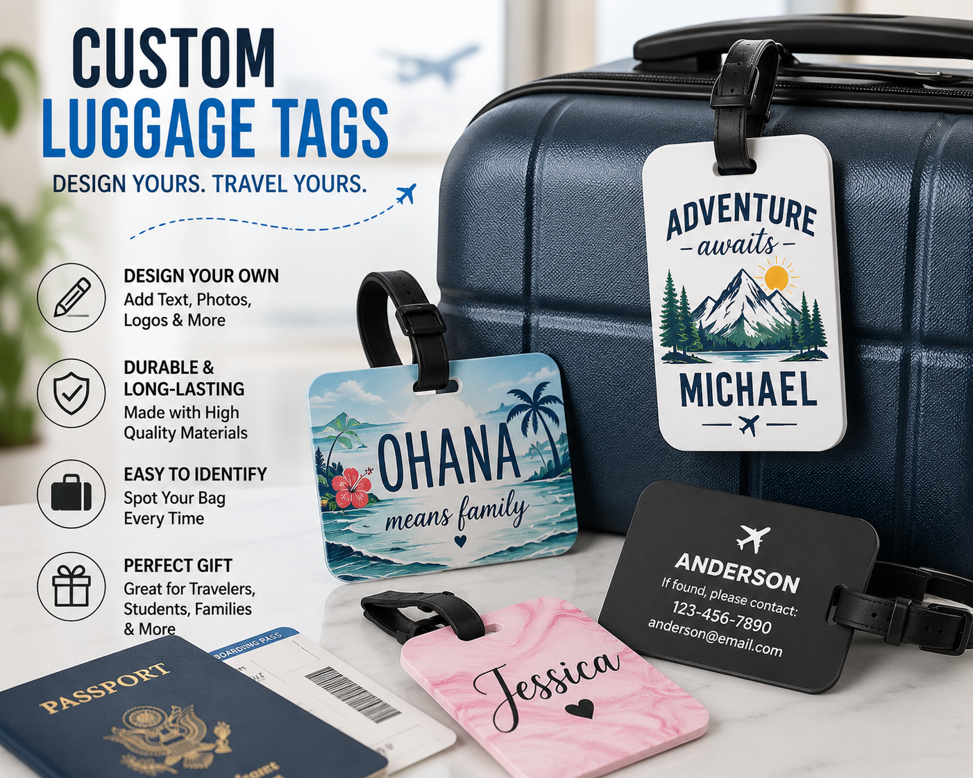 Custom Luggage Tags