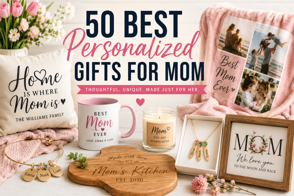 50 Best Personalized Gifts for Mom (2026 Gift Guide)