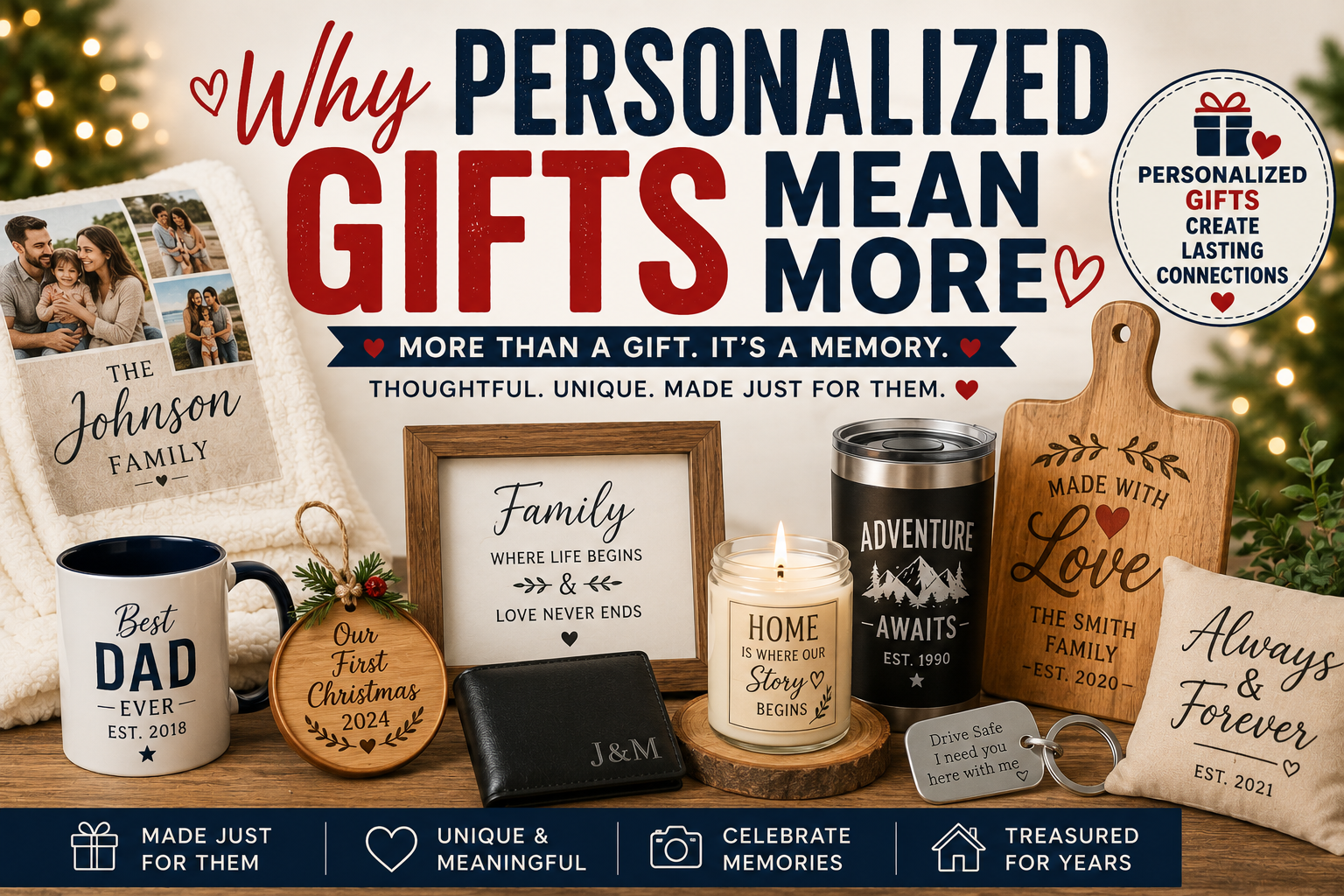 Why Personalized Gifts Mean More: The Lasting Value of Giving Something Truly Unique